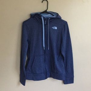 North Face Light Weight Fleece Zip-Up